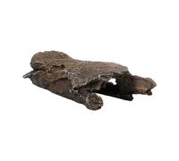 JWQFBC Décoration D'aquarium, Grotte pour, Creuse, Décoration D'aquarium en Forme de Bûche de Résine Creuse pour Amphibiens et Reptiles, Je