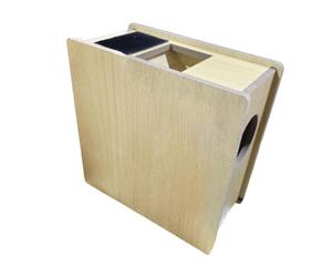 JWQFBC Décortiqueuse pour Mangeoires à Oiseaux, Version en Bois, Appareil de Traitement des Grains, Centreur de, Tamis de Précision, Amovible, Bois