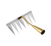 JWQFBC Désherbeur Manuel Extracteur de Mauvaises Herbes Outil Détachable pour Le Jardin Griffe Solide Acier Manganèse Adapté Aux Travaux de Désherbage, 7 Dents