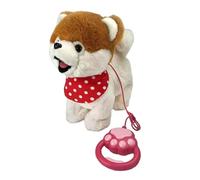 JWQFBC électrique Adorable Qui Chante et Remue La Queue, Un Animal de Compagnie Original et Câlin pour Les Enfants et Les Tout-Petits Pendant Les, Style D
