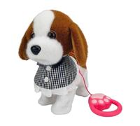 JWQFBC électrique Adorable Qui Chante et Remue La Queue, Un Animal de Compagnie Original et Câlin pour Les Enfants et Les Tout-Petits Pendant Les, Style H