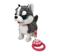 JWQFBC électrique Adorable Qui Chante et Remue La Queue, Un Animal de Compagnie Original et Câlin pour Les Enfants et Les Tout-Petits Pendant Les, Style Je