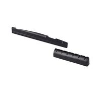 JWQFBC Ensemble de Remplacement pour Sillet et Chevalet de Guitare Acoustique, Noir