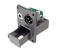 JWQFBC Équaliseur EQ pour Basses Électriques Contenant Compartiment Batterie Actif 9v Boîtier Batterie Plastique Couvercle Batterie Pickup Accessoire Utile