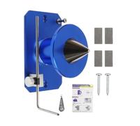 JWQFBC Équilibreur de de Tondeuse Outil de Balancement Support Murale Métal Mécanisme Infini Accessoire d'ajustement Fonction Utilisation, Bleu