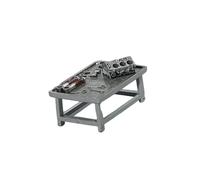 JWQFBC Établi Miniature à L'échelle 1/64, Modèle Décoratif, Accessoires Créatifs pour Un Atelier de Mécanicien