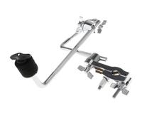 JWQFBC Extension de Bras de Cymbale, Support de Cymbale à Perche, Support D'extension pour Batterie, Support de Cymbale Universel Portable, Pince à Cliqu