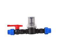 JWQFBC Filtre Valve Adaptateur Système Arrosage Jardin Connecteur Accessoire Robinet Installation Rapide PP Destiné à Domicile Cultures Agricoles Espaces Ver, 2.5 Cm 200mesh