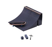 JWQFBC Fingerboard Ramp Ensemble Skate Parc Miniature Jouet Éducatif Accessoire Skateboard Ramp Facile à Construire Fonction Adapté Aux Garçons Fille, Style b