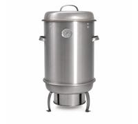 JWQFBC Fumoir à Charbon Bois et e Grill pour et Poisson, Acier Inoxydable, Modèle simple 30