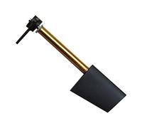 JWQFBC Gouvernail en Nylon avec Bras de Servo Profilé en Acier Inoxydable pour Accessoires et Pièces Détachées de Bateaux Radiocommandés à Monter Soi-même, 44MM