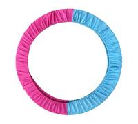 JWQFBC Housse élastique pour Cerceaux de Gymnastique Artistique et Rythmique, Facile à Installer. Accessoire Idéal pour Les Exercices de Gymnastique, Rose Bleu