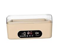 JWQFBC Incubateur Automatique Œufs Mini Transparent avec Veilleuse Intégrée Plateau pour Différents Œufs Contrôle Numérique de La Température Adapté à
