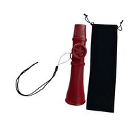 JWQFBC Instrument de Musique Kazoo Facile à Utiliser avec Options D'accompagnement pour Piano et Guitare, Rouge
