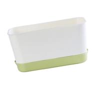 JWQFBC Jardinière avec Soucoupe Intégrée, Pot de Fleurs Rectangulaire Multifonctionnel pour Cultiver des Légumes dans La Cour, Vert, S