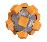 JWQFBC, Jouet Sensoriel Portable Mini Doigt pour Les étudiants Temporaires Femmes Hommes, Orange