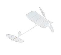 JWQFBC Jouets Volants éducatifs, Modèles D'avions Planeurs à Propulsion élastique pour Le Jardin