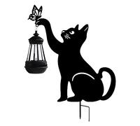 JWQFBC Lanterne Solaire Suspendue de Grande Taille (55 Cm) avec Silhouette de