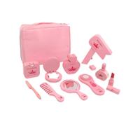 JWQFBC Lot de 10 Jouets de Coiffeuse pour Enfants de 3 à 5 Ans et Plus, Kits de Maquillage de Princesse, Cadeaux D'anniversaire, Jouets de Maquillage