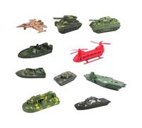 JWQFBC Lot de 10 Modèles de sous-Marins pour Collection, Jouets, Porte-Avions, Ensemble de Jeu pour Enfants Garçons.