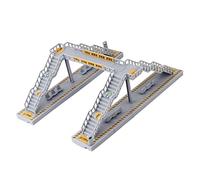 JWQFBC Maquette de Passerelle à Monter Soi-même avec Autocollants pour Scènes Architecturales et Micro-constructions.