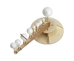 JWQFBC Maquette Du Système Solaire à Monter Soi-même, Kit de Construction En Bois pour Le Secondaire