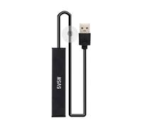 JWQFBC Mini Chauffage D'aquarium, Chauffage USB Automatique, Mini Tige Chauffante pour Aquariums et Terrariums à Grenouilles Cornues, 5W