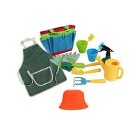 JWQFBC Outil de Jardinage pour Enfants, Jouet de Simulation avec Sac de Jardinage, Bords Arrondis, Accessoire éducatif pour Les Tout-petits, styler un