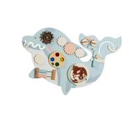 JWQFBC Panneau D'activités, Jouet éducatif Interactif En Bois, Jouets Muraux, Tableau Sensoriel pour Garçons et Filles, Salle de Jeux, Garderie