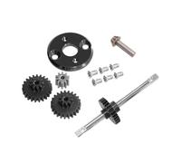 JWQFBC Pièces de Mise à Niveau pour Voiture RC 1/12, Boîte de Vitesses, Ensemble D'engrenages de Transmission, Facile à Installer, Pignon de Moteur, Kit, Noir