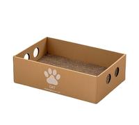 JWQFBC Planche à Gratter pour Chat Boîte Griffoir pour Chat Rectangulaire Jeu et Repos Carton Ondulé Structure Solide Protection Contre Les Griffu, b