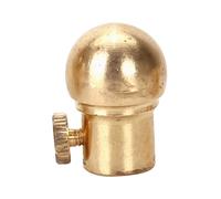 JWQFBC Protection Universelle Professionnelle pour Salle de Thé, avec Soufflet Amovible et Polyvalent, Compatible avec Les Diapasons de 6 Mm, or 2x3x1.4cm
