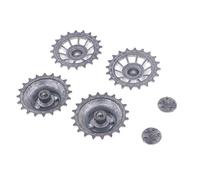 JWQFBC Roue Motrice Métal de Char Tigre Allemand Tank Télécommandé Ensemble Amélioration Accessoire Rechange Fonction Usage Contrôle à Distance Adaptée à la