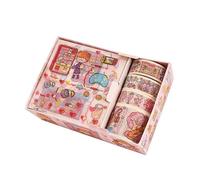 JWQFBC Set Washi Stickers Cute, Happy day