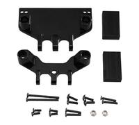 JWQFBC Support de Fixation de Servo pour Boîtier de Direction RC, échelle 1:12, Modification RC, Robuste, Résistant à L'usure, Support de Servo RC pour M, Noir