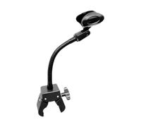 JWQFBC Support de Réglable, Support de Facile à Monter à 360 Degrés pour Chant, Discours, Rail de Lit, Studio, pour 28 à 40 Mm