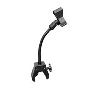 JWQFBC Support de Réglable, Support de Facile à Monter à 360 Degrés pour Chant, Discours, Rail de Lit, Studio, pour 15 à 50 Mm