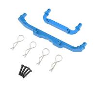 JWQFBC Supports de Carrosserie avant et Arrière pour Modèles Réduits Radiocommandés, Colonnes de Coque, Accessoires de Mise à Niveau à L'échelle 1/14, Su, Bleu