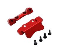 JWQFBC Supports de Goupille Arrière En Alliage D'aluminium, échelle 1:24, Résistants à L'usure, Montage Facile, Accessoire Compact, Pièces de Rechang, Rouge