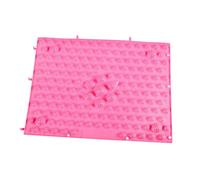 JWQFBC Tapis de Massage Des Pieds Par Acupression, Tapis Sensoriel, Outil Pédagogique, Tapis de Sol Antidérapant, Tapis de Maintien Au Sol, Tapis de Protecti, Rose