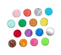 JWQFBC Tapis Sensoriels 16 Pièces de 20 Cm de Diamètre, Coussinets Pratiques et Assortis, Dalles de pour Le Développement Des Enfants à La Maison pour Le