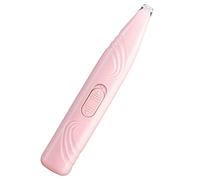 JWQFBC Tondeuse Électrique Coupe Poils Animaux Coupe Cheveux Portative Faible Vibration Manipulable Facile Adaptée pour Oreilles Yeux Pattes Fessier Lapins O, Rose