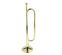 JWQFBC Trompette Etudiant Bugle Cornet Instrument en Laiton pour Musique Festive Si Bémol Montage Doré Robuste Adaptée aux Enfants Jeunes Étudiants