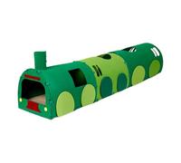 JWQFBC Tunnel pour Chat Tube en Forme de Train pour Chats D'Intérieur Jouet Interactif Cachette pour Chatons Condos pour Chat avec Tube d'exercice Lit Griffo