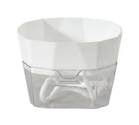 JWQFBC Vase Hydroculture Récipient Autopilot Pot Fenêtre Double Structure Transparent Fonction Auto-Irrigation Convient Maison Espace Intime