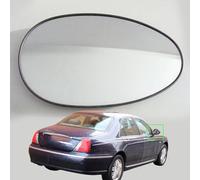 JWRET Verre de Rétroviseur Verre de Recul Miroir pour L/and Rover 25 RF 1999-2005, 45 RT 2000-2005, 75 RJ 2003-2006 CRW100150 CRW100140, avec Plaque de Support Remplacement,right-1pcs
