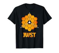 JWST Art de la Science Spatiale rétro pour Les Nerds d'astronomie T-Shirt