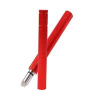 Jwthee 2 pièces affûteur de rainure de Club de Golf, 4 Couleurs, affûteur de rainure, affûteurs de rainures de Golf en Acier Inoxydable, Outil de recreusage carré de Type U V de Club de (Rouge)