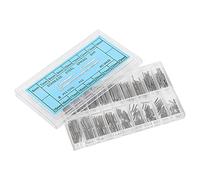 Jwthee 360PCS Watch Split Pin 6-23mm Watch Link Pins, Assortment Stainless Steel Watch Band Link Cotter Pins, Watchband Link Cotter for Band Spring Bar