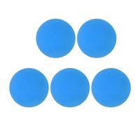Jwthee Boules rebondissantes, balles rebondissantes de 5pcs 6 cm, Petites Boules murales, balles d'exercice Portables en Caoutchouc pour Enfants pour Enfants pour Les piscines (Blau)
